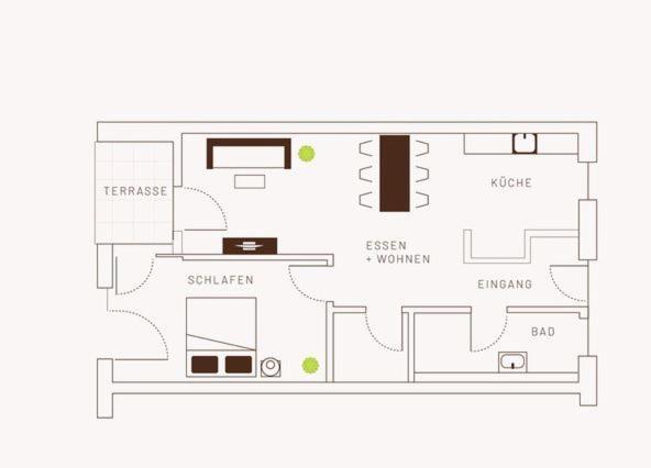 Apartwehr Business&Ferien Apartment Lila Esterno foto